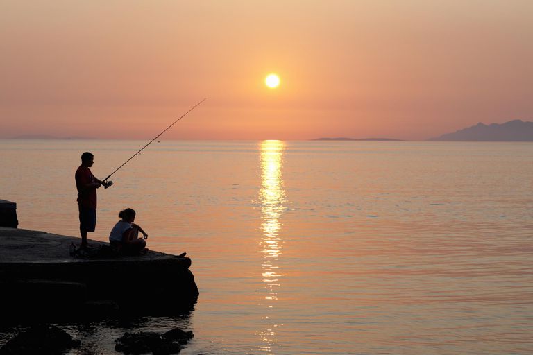 fish off pier