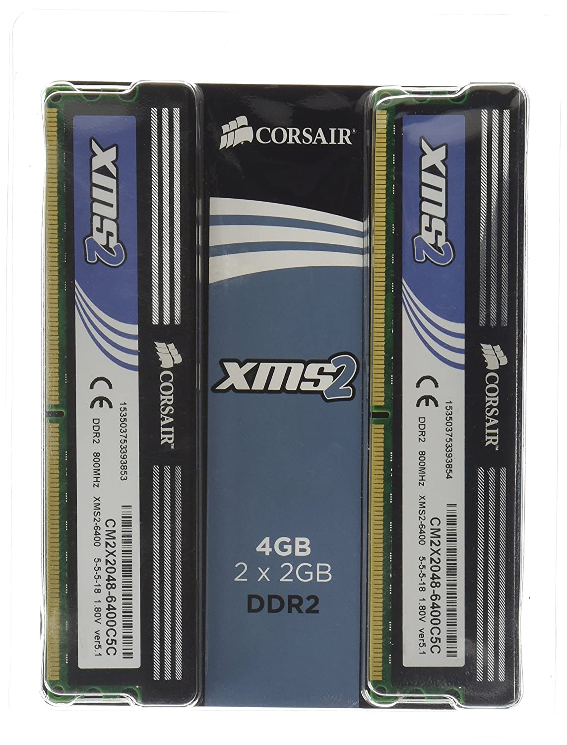 Corsair TWIN2X4096-6400C5C 4GB