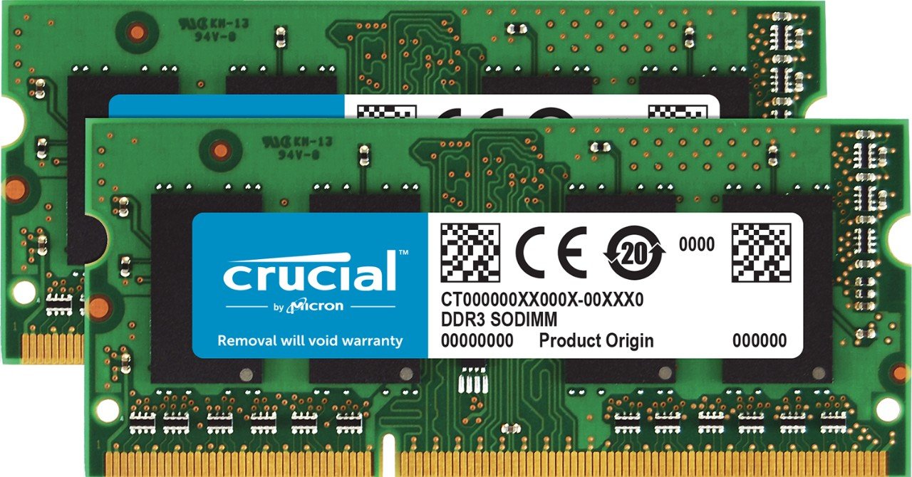 Crucial CT2KIT51264BC1067 8GB 204-PIN PC3-8500 SODIMM DDR3 (4GBx2)