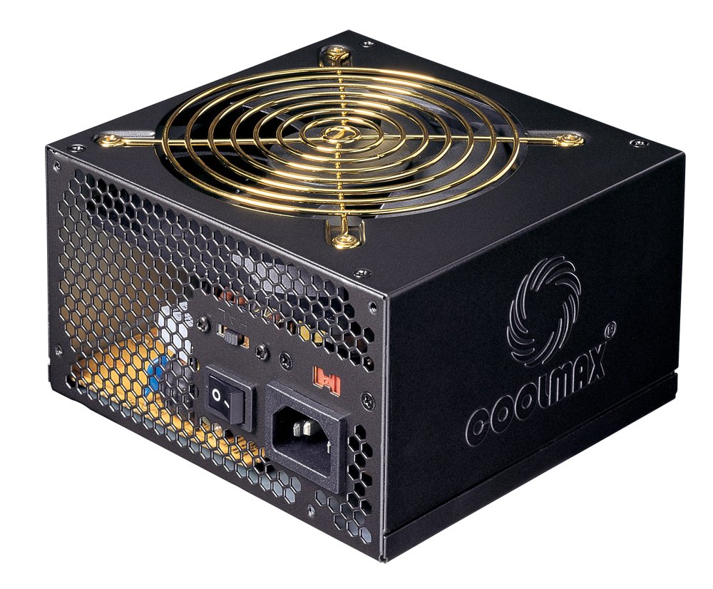 Coolmax M-500B 500W Eps Power Supply with 5 Sata Connectors ATX12V & EPS12V.