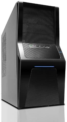 GAMMA Classic Series ATX mid Tower Interior Steel Chassis (Black)